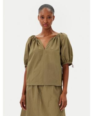 DKNY Bluse P5Bafatg 311 Regular Fit - Natur