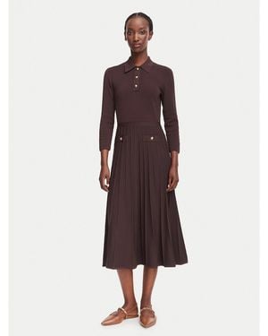 MICHAEL Michael Kors Strickkleid Mt683J3Bfd Slim Fit - Rot