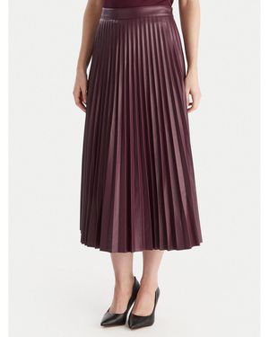 Vero Moda Rock Aus Kunstleder Bella Holly 10319036 Regular Fit - Rot