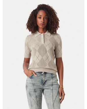 Guess Poloshirt W6Yr17 Z0958 Regular Fit - Braun