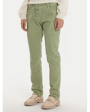 Please Jeans P0Vvho2I5N Grün Slim Fit