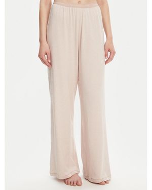 Tommy Hilfiger Pyjamahose Uw0Uw05776 Relaxed Fit - Natur