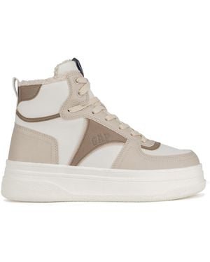 Gap Schnürschuhe Paradise Cup Mid W Gp514035Aw-Saof - Natur
