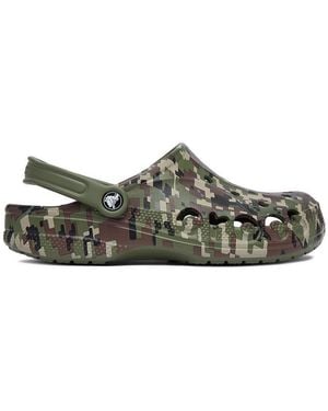 Crocs™ Pantoletten C-Baya Seasonal Printed Clog 206230-3Tc - Grün
