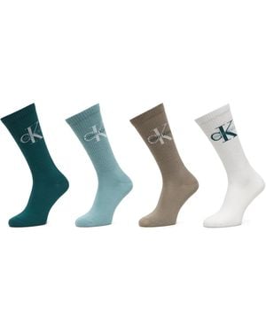 Calvin Klein Lange Socken 701241258 - Blau