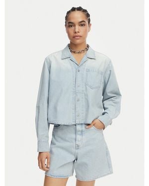 G-Star Raw Jeanshemd Resort D29076-E356 Relaxed Fit - Blau