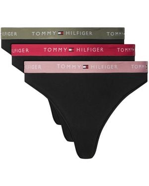 Tommy Hilfiger String-Set Uw0Uw05530 - Lila