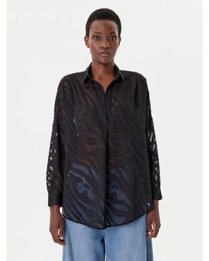 French Connection Bluse 72Nzr Relaxed Fit - Schwarz