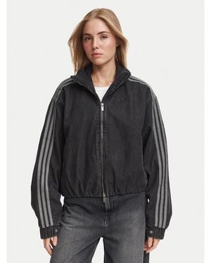 adidas Jeansjacke Firebird Jacket Kt4233 Regular Fit - Schwarz