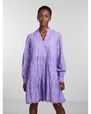 Y.A.S Kleid Für Den Alltag 26027162 Regular Fit - Lila