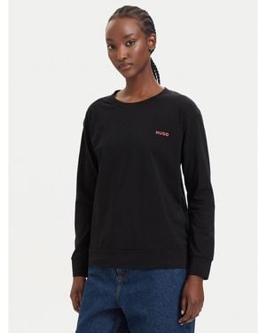 HUGO Pyjama-T-Shirt 50555632 Regular Fit - Schwarz