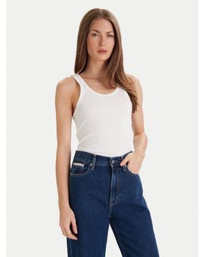 Calvin Klein 3Er-Set Tops Lv00Qs7493 Regular Fit - Blau