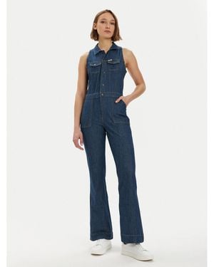 Wrangler Overall 112351045 Slim Fit - Blau