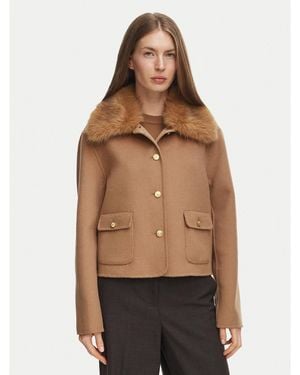 Tommy Hilfiger Übergangsjacke Ww0Ww52914 Regular Fit - Braun