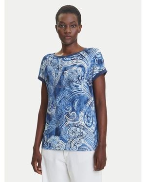 Olsen T-Shirt 11105117 Regular Fit - Blau