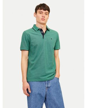 Jack & Jones Poloshirt Paulos 12136668 Slim Fit - Grün