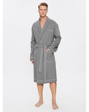 Calvin Klein Bademantel 000Nm2504E - Grau