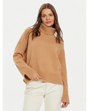 Liu Jo Rollkragenpullover Wf4434 Ms009 Regular Fit - Braun