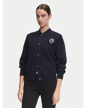Morgan Strickjacke 252-Mteddy Regular Fit - Blau