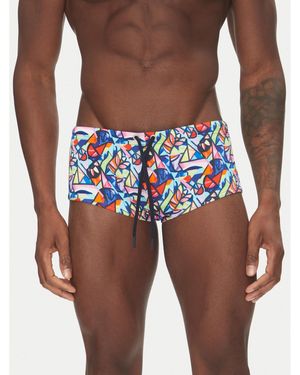Hom Badehose Idylle 403004 - Blau