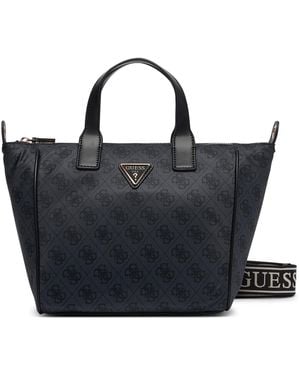 Guess Handtasche Adrian Logo Travel Twnb21 68019 - Schwarz
