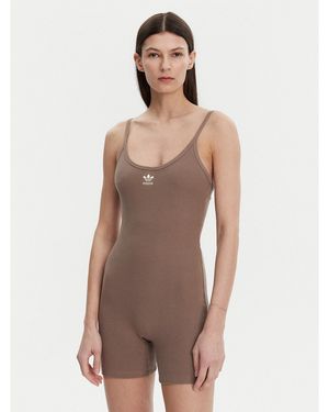 adidas Jumpsuit Essentials Jd1463 Slim Fit - Braun