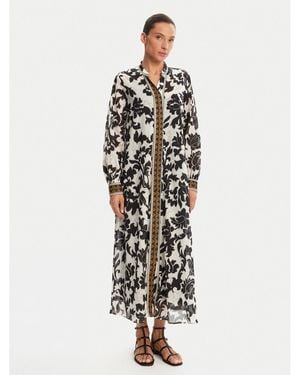 Devotion Twins Sommerkleid Armoni 025.306G Loose Fit - Weiß