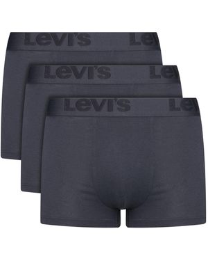 Levi's 3Er-Set Boxershorts 37149-0297 - Blau