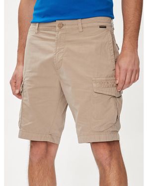Napapijri Stoffshorts N-Deline Np0A4Hot Regular Fit - Natur