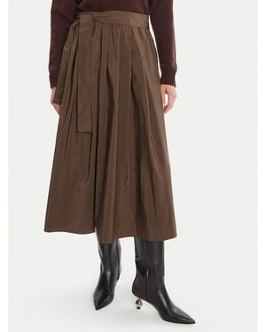 Weekend by Maxmara Trapezförmiger Rock Zarda 2525106031 Regular Fit - Braun