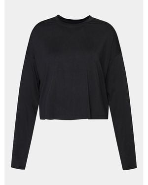 Athlecia Bluse Offner W L/S Tee Ea233340 Regular Fit - Schwarz