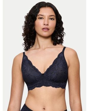 Triumph Bh Ohne Bügel Amourette Charm 10214451 - Blau