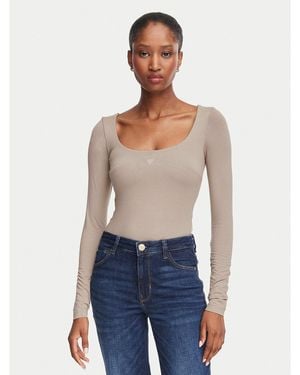Guess Body W6Yp21 K4356 Slim Fit - Blau