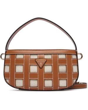 Guess Handtasche Frankie Mini Hwwg97 36770 - Braun