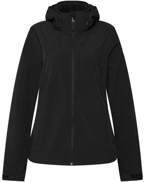 4F Softshelljacke Aw23Tsoff152 Slim Fit - Schwarz