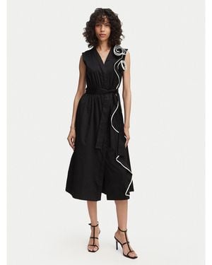 French Connection Kleid Für Den Alltag Alexis 719B2 Regular Fit - Schwarz