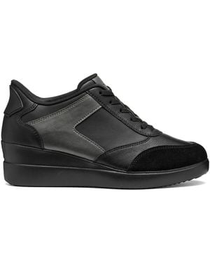 Geox Halbschuhe D Stardust Plus D680Qb 5422 C9999 - Schwarz