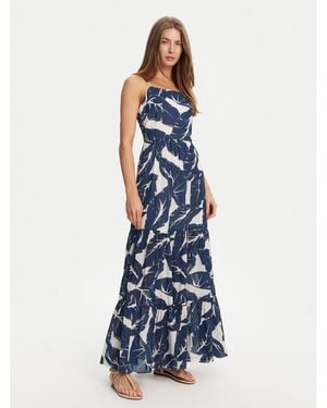 GAUDI Sommerkleid 511Fd15021 Regular Fit - Blau