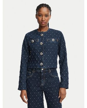 Liu Jo Jeansjacke Uf6169 D0374 Regular Fit - Blau