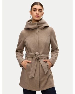 Vero Moda Übergangsmantel Popliva 10310779 Regular Fit - Braun