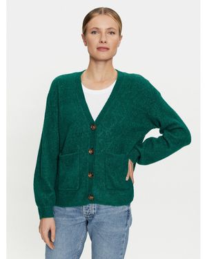 Cream Strickjacke Merle 10610140 Grün Relaxed Fit