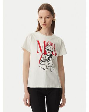 Rinascimento T-Shirt Cfc0129301003 Regular Fit - Weiß