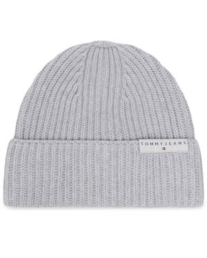 Tommy Hilfiger Mütze Tjm Linear Logo Beanie Am0Am14865 - Grau