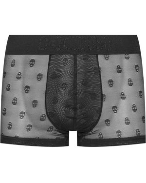 Hom Boxershorts Dark 402979 - Grau