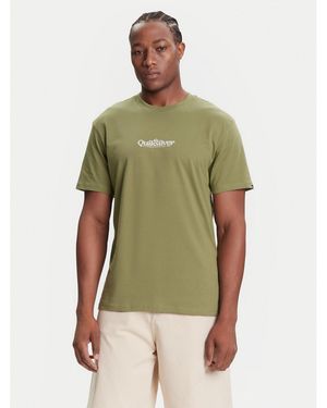 Quiksilver T-Shirt Eqyzt08174 Regular Fit - Grün
