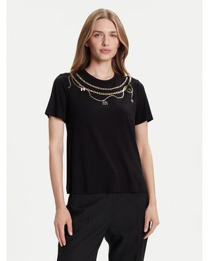 Rinascimento T-Shirt Cfc0125707003 Regular Fit - Schwarz