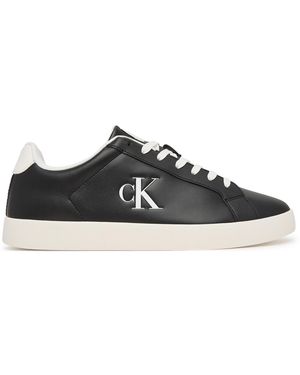 Calvin Klein Sneakers 3 Cupsole Derby Pu Smo Hm0Hm02458 - Schwarz