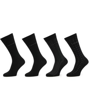 Calvin Klein Lange Socken 701241207 - Schwarz