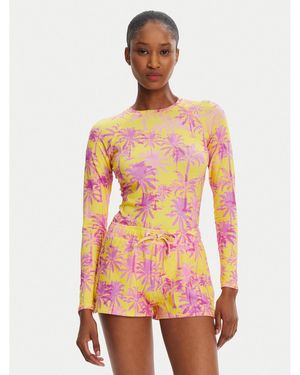 Banana Moon Schwimmhemd Oohla Print Jwf22 - Gelb