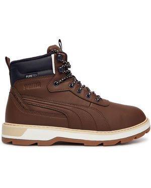 PUMA Schnürstiefeletten Desierto V3 Puretex 393928 - Braun